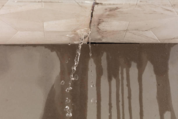 Professional Flood Damage Cleanup technician working in Fountain, NC